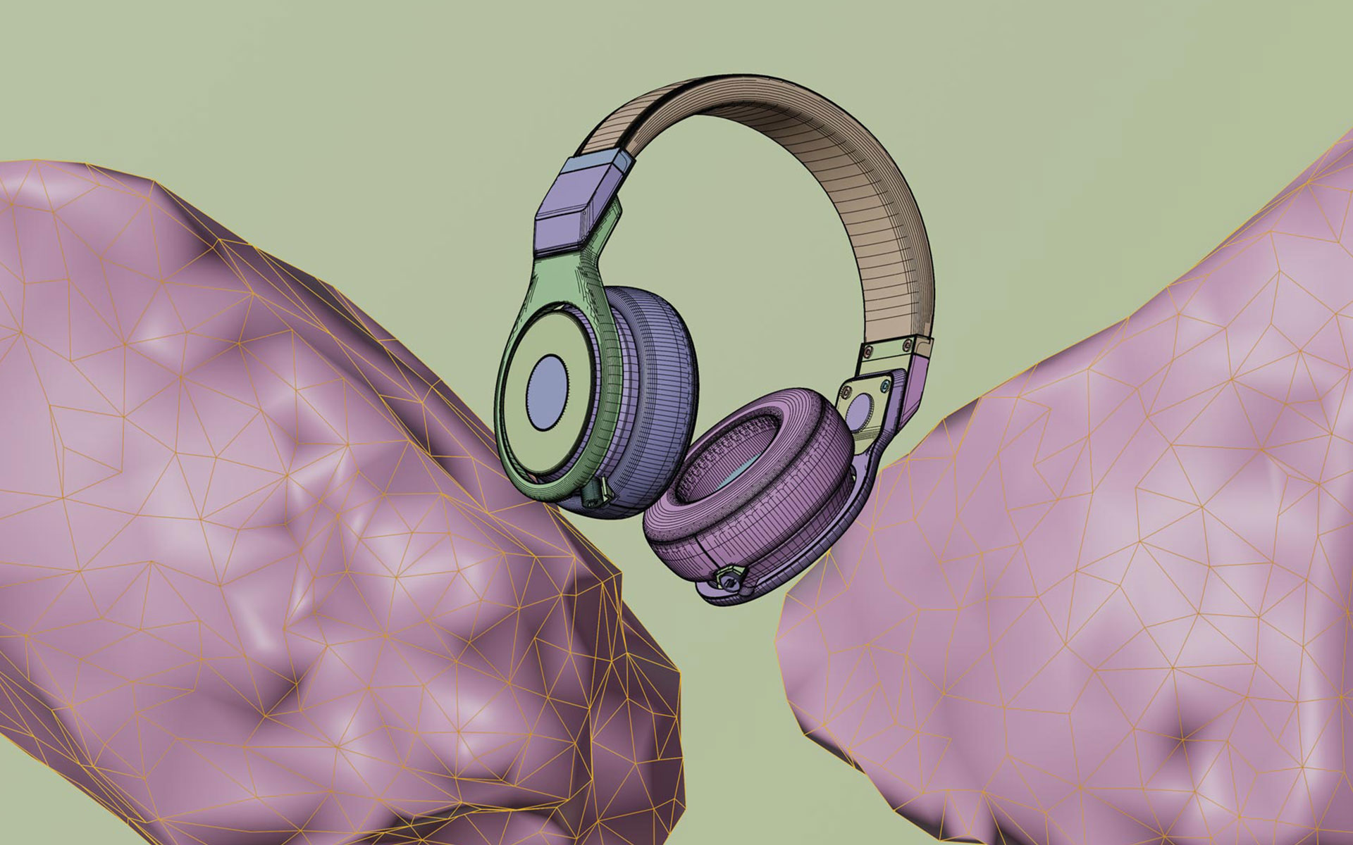 Blackpen_3d-creative-studio_design-visualisation_Headphones_wireframe